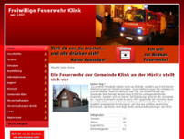 Screenshot for http://www.feuerwehr-klink.de/