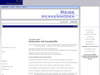 Screenshot for http://www.reiss-mode.de/