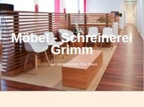 Website Screenshot Möbelschreinerei Grimm