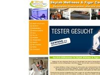 Skylab Wellness und Figur Centrum website screenshot