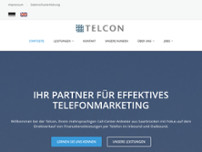 Screenshot for http://www.telcongmbh.de/