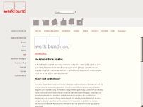 Screenshot for www.werkbundnord.de