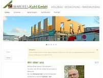 Zimmerei Kahl GmbH website screenshot