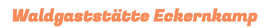 Waldgaststätte Eckernkamp Pizzaservice Logo