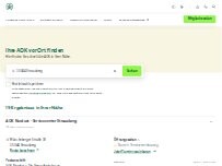 Website Screenshot AOK Nordost - Servicecenter Strausberg