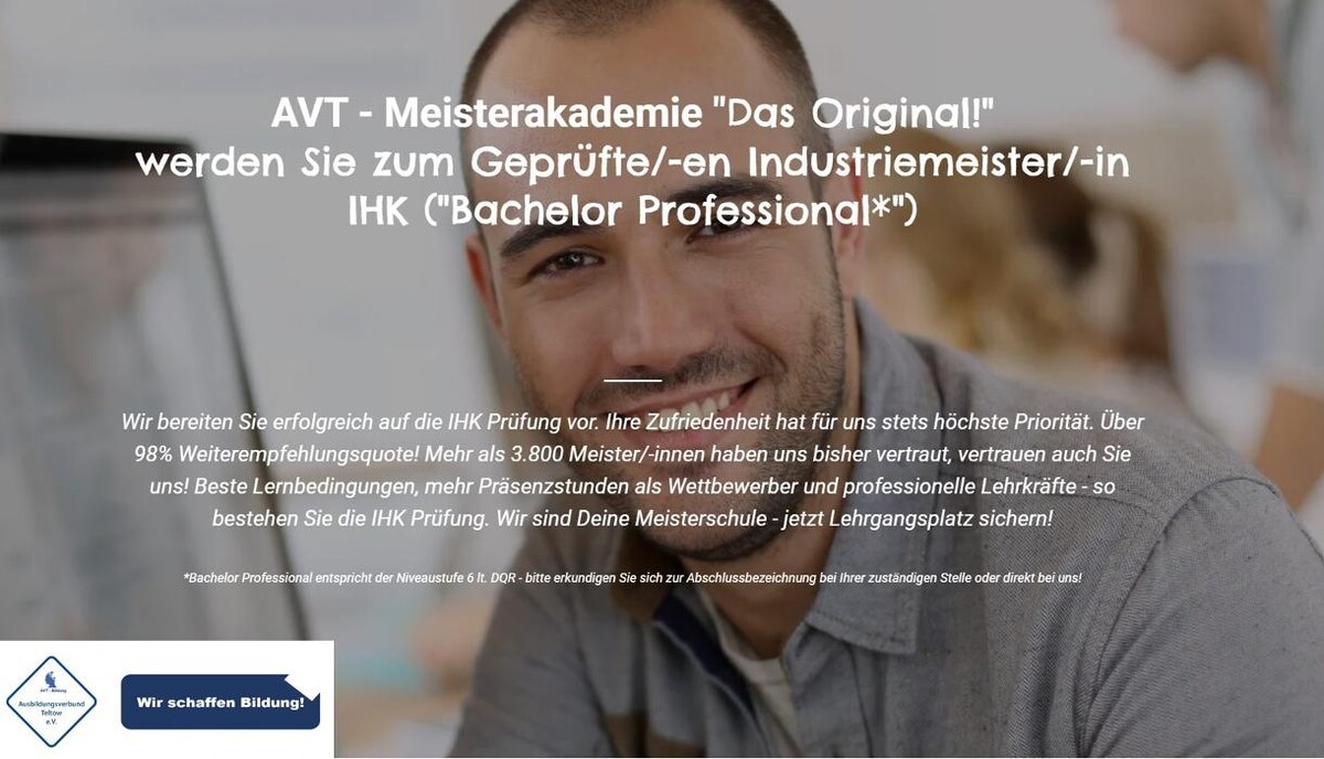 Bilder AVT Ausbildungsverbund Teltow e.V. - Berufliches Bildungszentrum