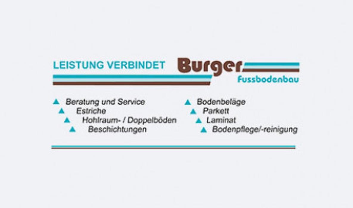 Burger Fußbodenbau GmbH Logo