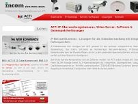 Screenshot for www.acti-security.de