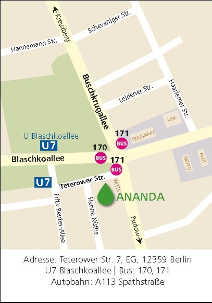 Bilder ANANDA Therapiezentrum (Physiotherapie Ergotherapie Logopädie Heilpraktiker)