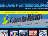 Neumeyer Werbung Singen GmbH website screenshot