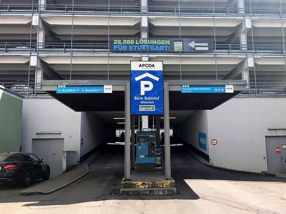 Bilder Parkhaus Beim Bahnhof APCOA