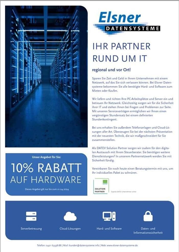 Bilder ELSNER Datensysteme GmbH
