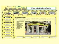 Screenshot for www.zentral-station-berlin.de