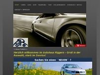 Autohaus Riggers website screenshot