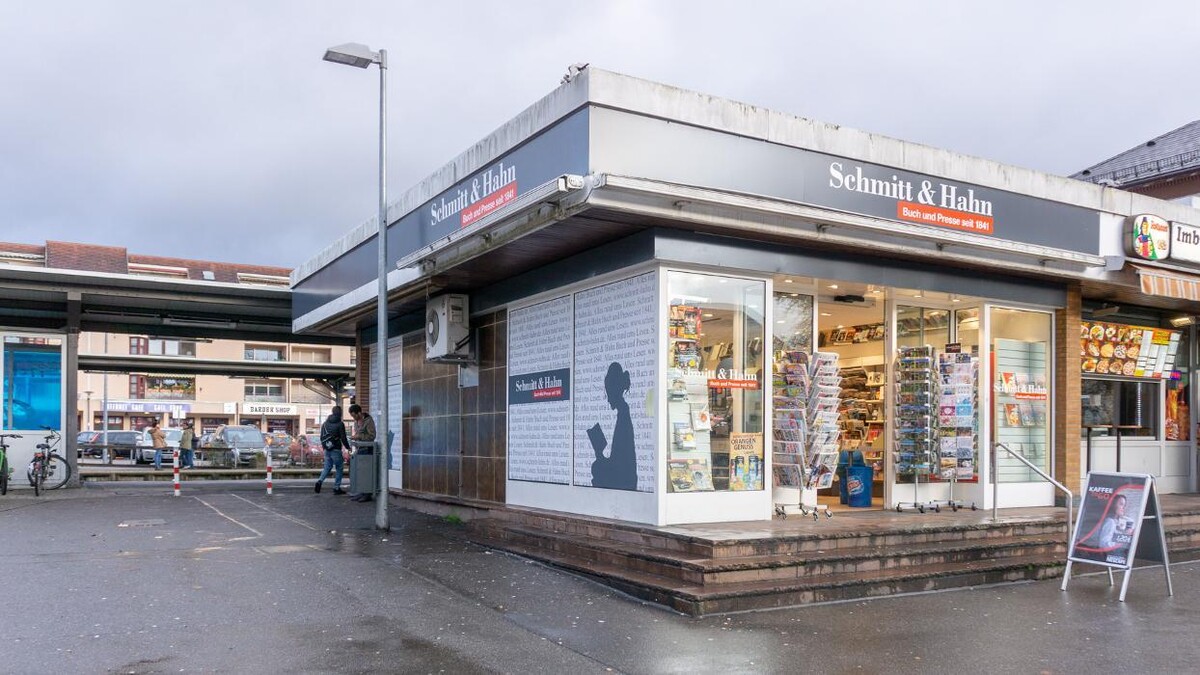 Bilder Schmitt & Hahn Buch und Presse im Bahnhof Bad Säckingen
