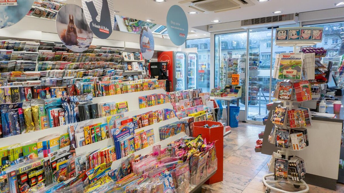 Bilder Schmitt & Hahn Buch und Presse im Bahnhof Bad Säckingen