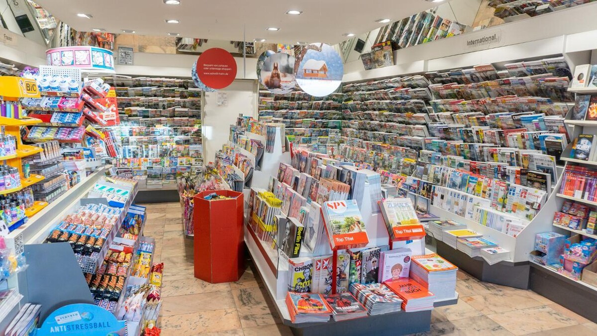 Bilder Schmitt & Hahn Buch und Presse im Bahnhof Bad Säckingen