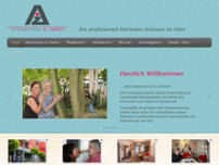 Altenzentrum St. Marien website screenshot