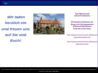 Website Screenshot St.-Matthäus-Kirche - Evangelisch-lutherische Kirchengemeinde Rodenkirchen