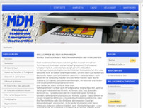 Screenshot for http://mdh-computerstickerei.de