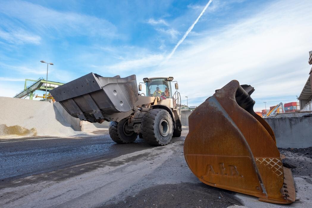 Bilder EUROVIA Asphaltmischwerk Westhafen