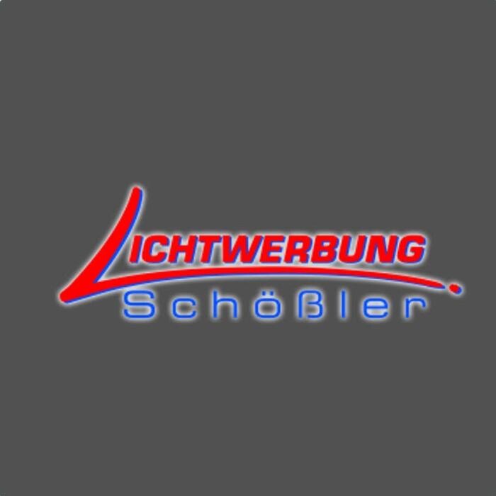 Lichtwerbung Schößler Logo