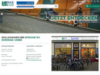 Speiche RV Zweirad GmbH website screenshot
