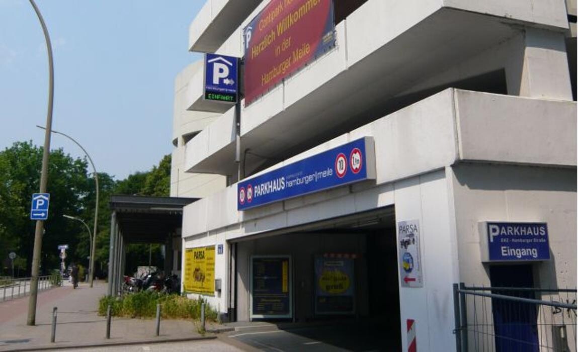 Bilder CONTIPARK Parkhaus Hamburger Meile