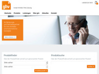 Screenshot for http://www.ghv.de/