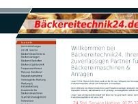 Screenshot for www.xn--bckereitechnik24-vnb.de
