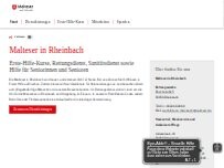 Website Screenshot Malteser Hilfsdienst