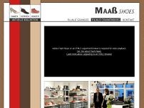 Screenshot for www.maass-shoes.de