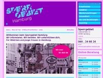 Screenshot for www.sperrgebiet-hamburg.de