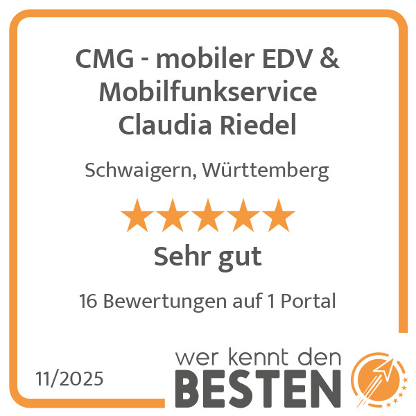 Bilder CMG - mobiler EDV & Mobilfunkservice Claudia Riedel