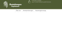 Tischlerei und Bestattungen W.Oeynhausen website screenshot