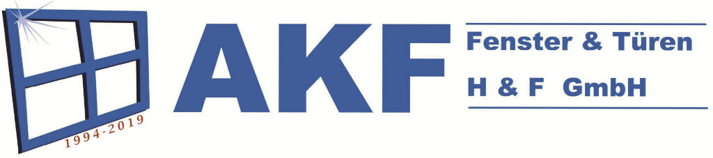 AKF Fenster H&F GmbH Fensterbau Logo