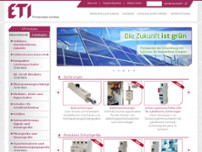 Screenshot for http://www.eti-de.de/