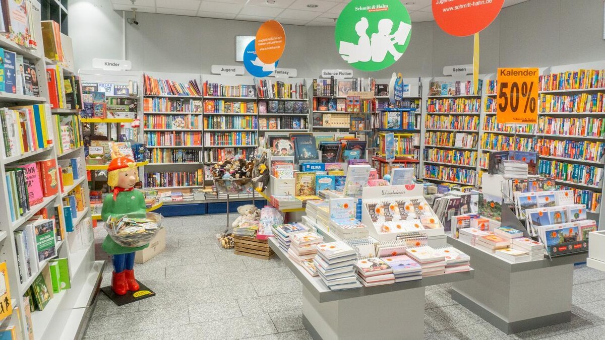 Bilder Schmitt & Hahn Buch und Presse - Buchhandlung in Mannheim Hauptbahnhof Buchhandlung