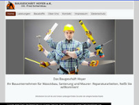 Baugeschäft Hoyer e.K. Inh. Fred Schernikau website screenshot