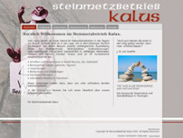 Screenshot for http://www.steinmetz-kalus.de