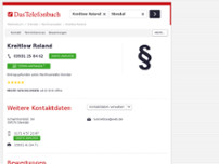 Rechtsanwalt Roland Kreitlow website screenshot