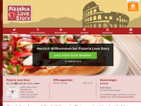 Screenshot for http://www.pizzerialovestory.de/