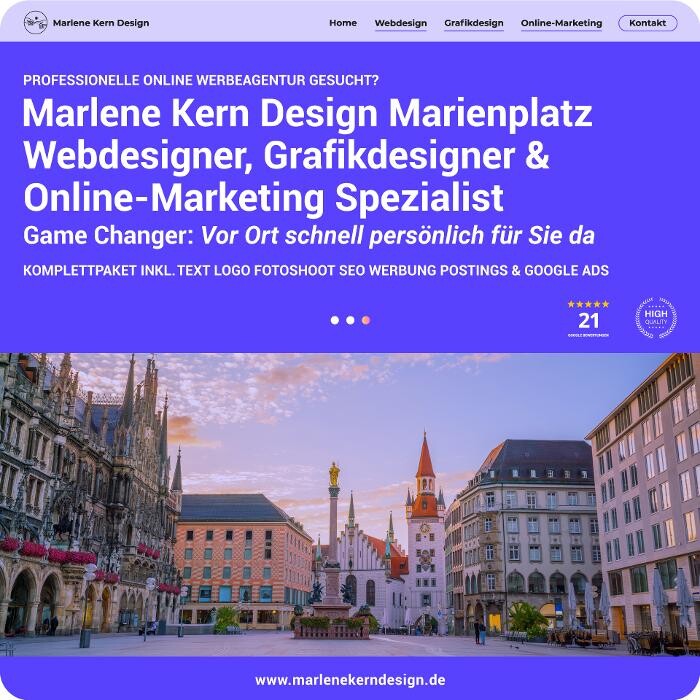 Bilder Marlene Kern Design Online Werbeagentur