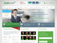 Screenshot for http://www.fairrank.de