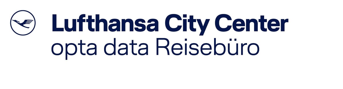 Lufthansa City Center opta data Reisebüro Logo