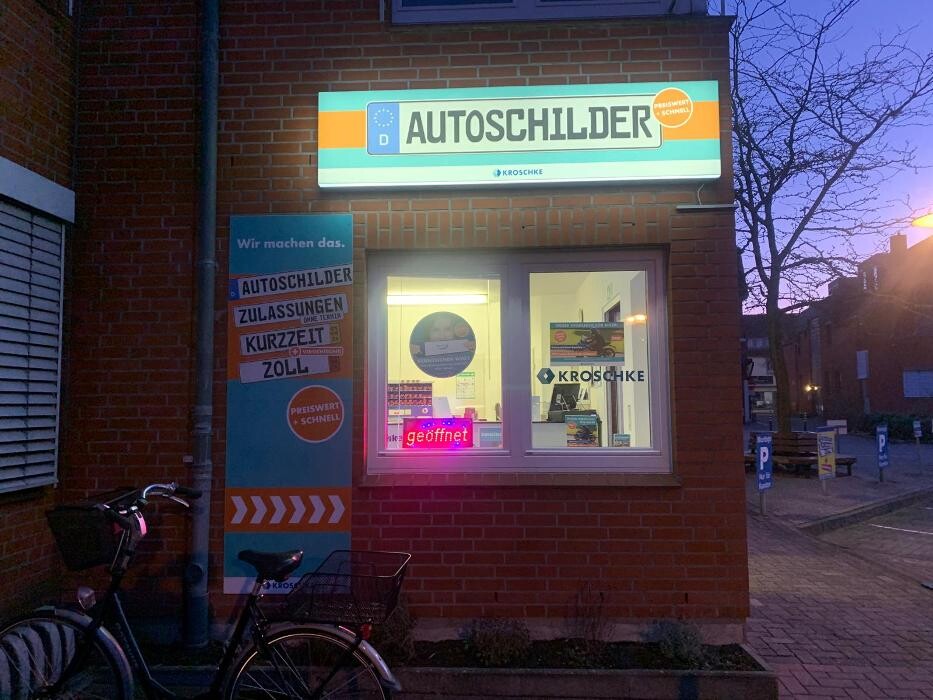 Bilder Kroschke Kfz Zulassungen und Kennzeichen