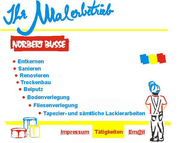 Bilder Malerbetrieb Norbert Busse
