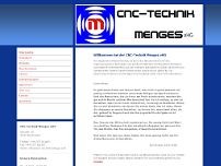CNC-Technik Menges oHG website screenshot