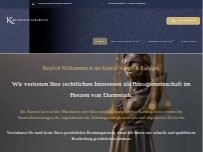 Website Screenshot Rechtsanwalt David Stadion - Fachanwalt für Strafrecht