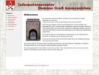 Screenshot for www.domaene-gross-ammensleben.de